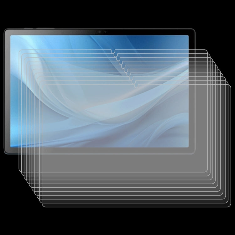 For TechLife Pad 10.36 25pcs 9H 0.3mm Explosion-proof Tempered Glass Film