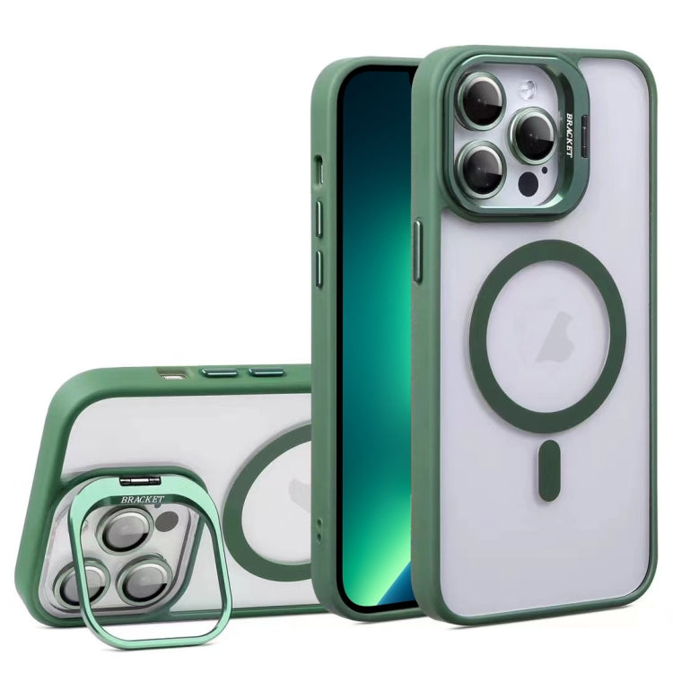 For iPhone 13 Pro Max U1 Invisible Lens Holder Acrylic + TPU MagSafe Magnetic Phone Case