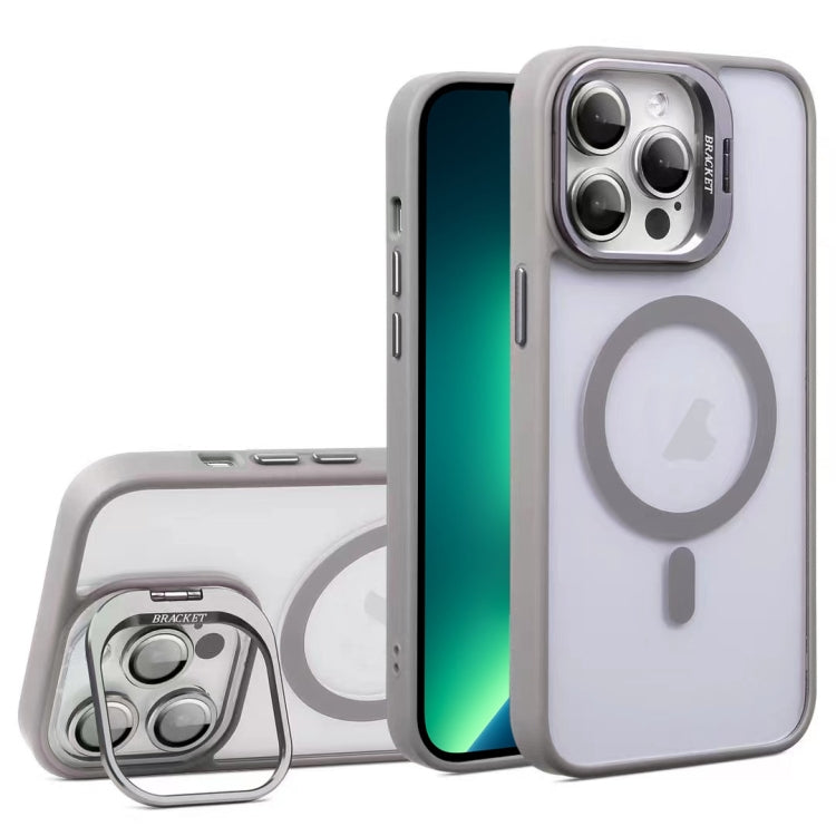For iPhone 13 Pro Max U1 Invisible Lens Holder Acrylic + TPU MagSafe Magnetic Phone Case