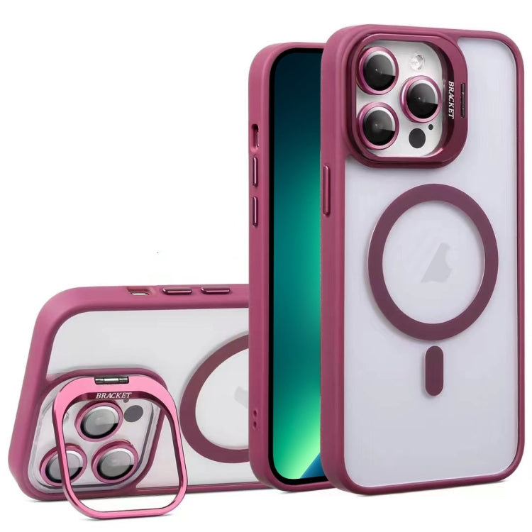 For iPhone 13 Pro Max U1 Invisible Lens Holder Acrylic + TPU MagSafe Magnetic Phone Case
