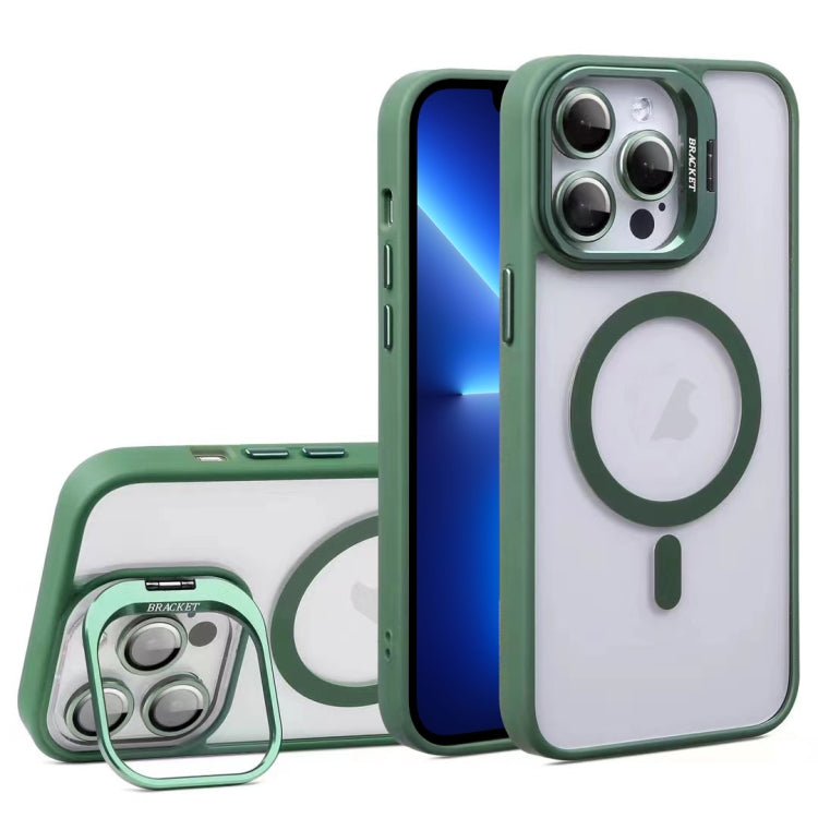 For iPhone 13 Pro U1 Invisible Lens Holder Acrylic + TPU MagSafe Magnetic Phone Case
