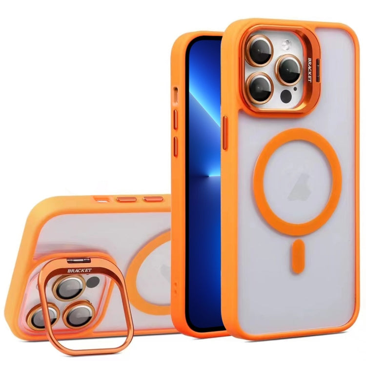 For iPhone 13 Pro U1 Invisible Lens Holder Acrylic + TPU MagSafe Magnetic Phone Case