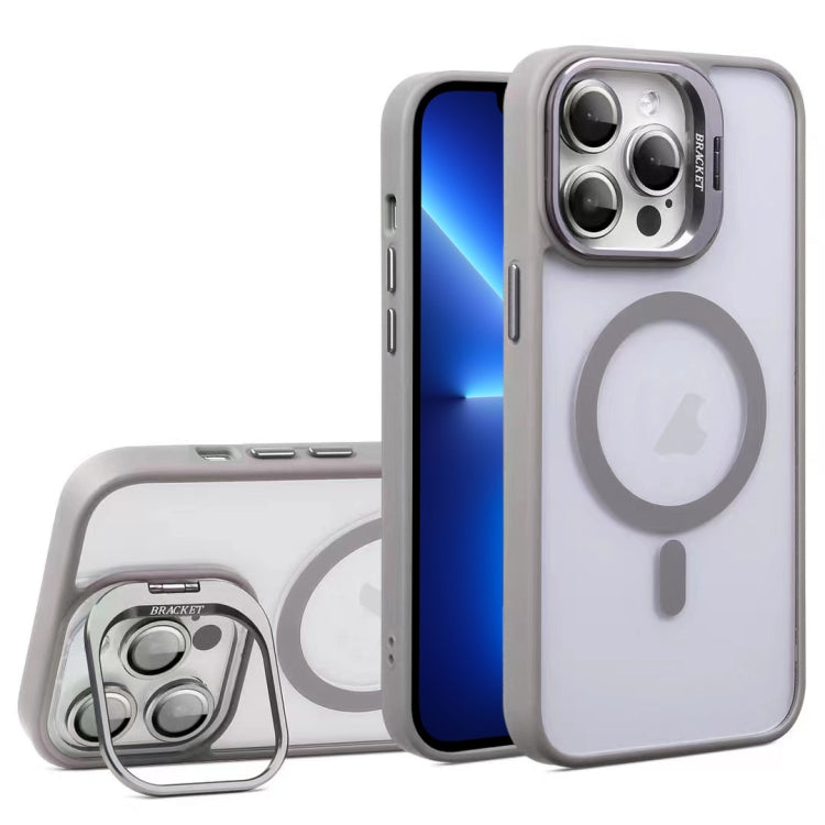 For iPhone 13 Pro U1 Invisible Lens Holder Acrylic + TPU MagSafe Magnetic Phone Case