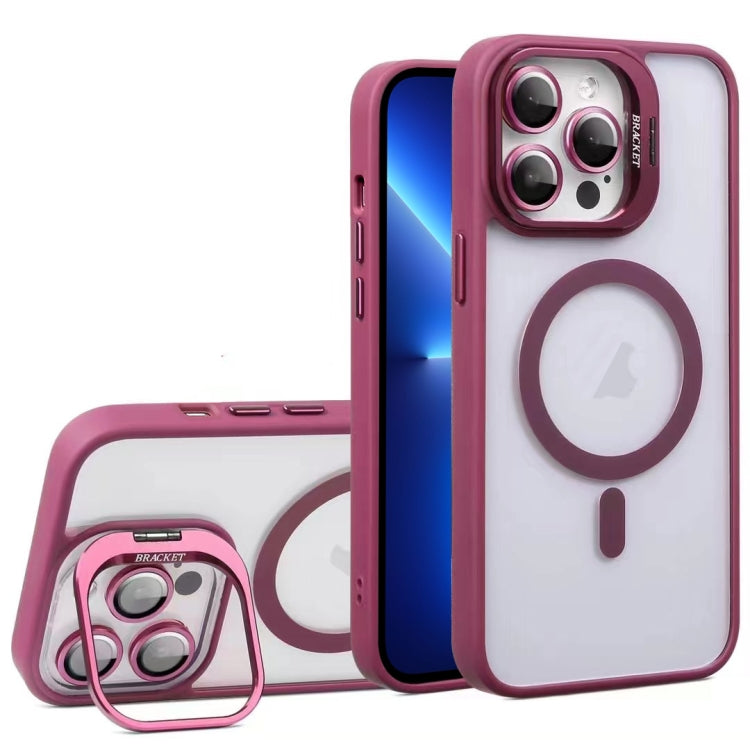 For iPhone 13 Pro U1 Invisible Lens Holder Acrylic + TPU MagSafe Magnetic Phone Case