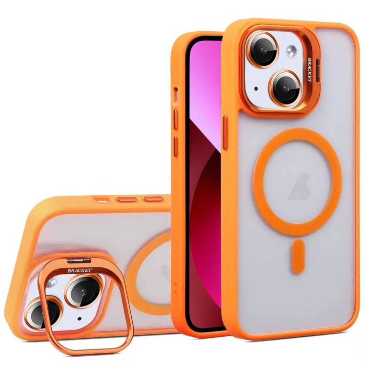 For iPhone 13 U1 Invisible Lens Holder Acrylic + TPU MagSafe Magnetic Phone Case