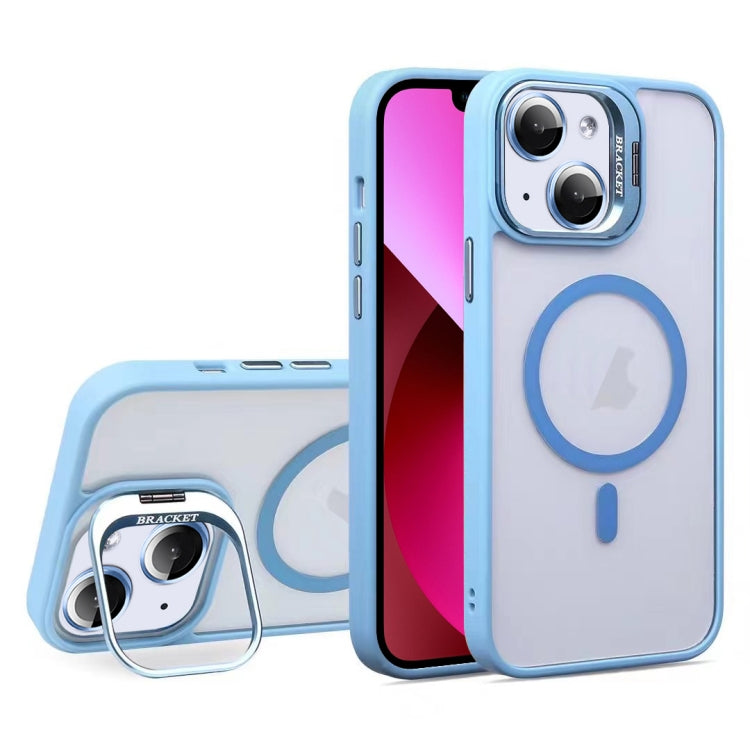 For iPhone 13 U1 Invisible Lens Holder Acrylic + TPU MagSafe Magnetic Phone Case