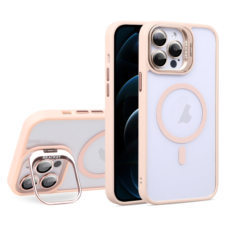 For iPhone 12 Pro Max U1 Invisible Lens Holder Acrylic + TPU MagSafe Magnetic Phone Case
