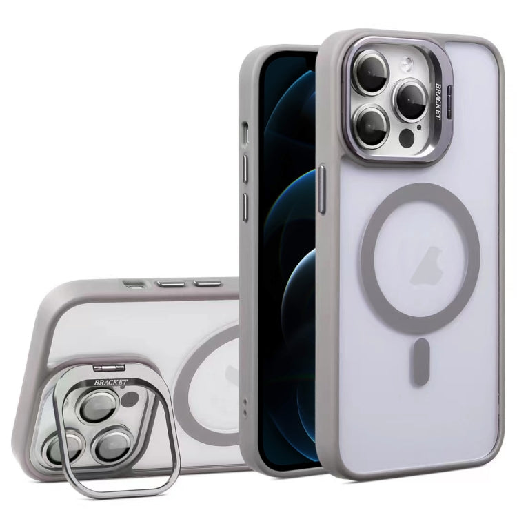 For iPhone 12 Pro Max U1 Invisible Lens Holder Acrylic + TPU MagSafe Magnetic Phone Case