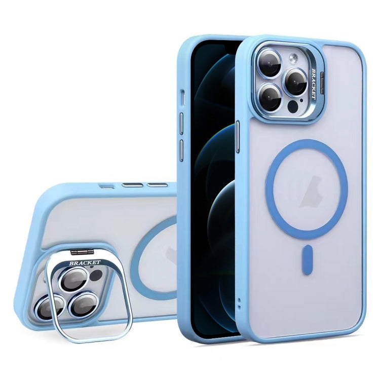 For iPhone 12 Pro Max U1 Invisible Lens Holder Acrylic + TPU MagSafe Magnetic Phone Case