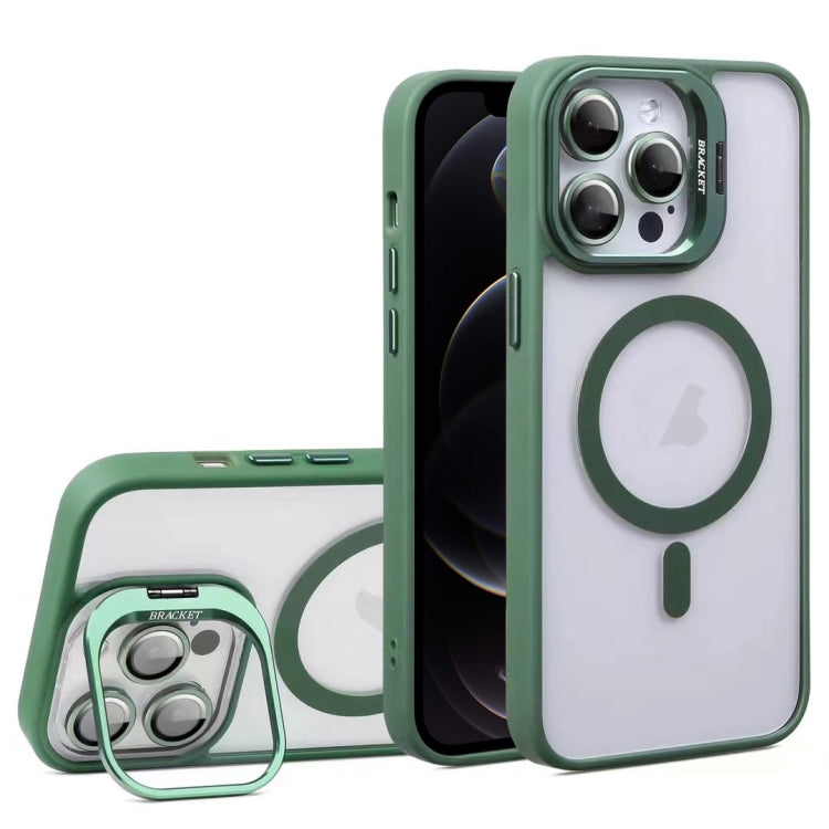 For iPhone 12 Pro U1 Invisible Lens Holder Acrylic + TPU MagSafe Magnetic Phone Case