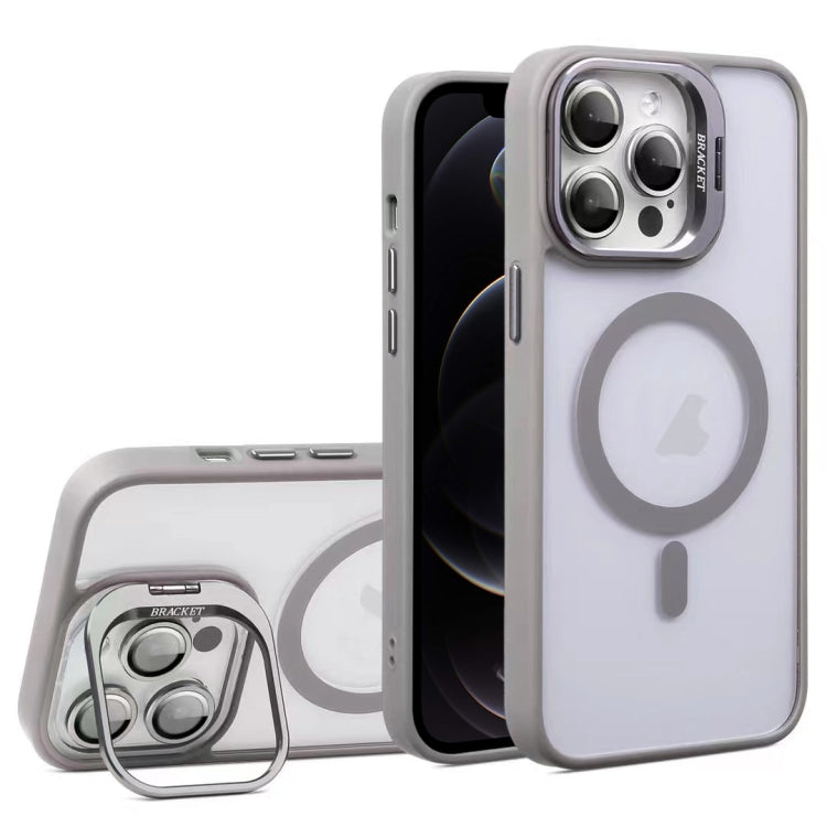For iPhone 12 Pro U1 Invisible Lens Holder Acrylic + TPU MagSafe Magnetic Phone Case