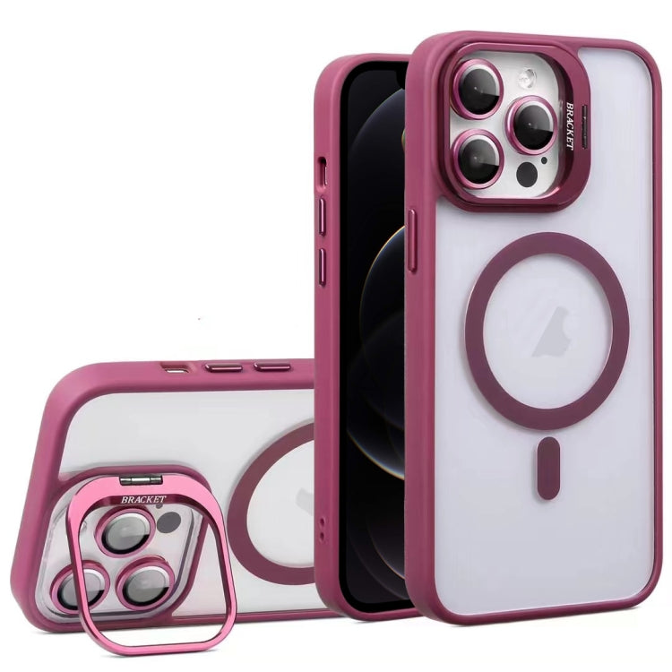 For iPhone 12 Pro U1 Invisible Lens Holder Acrylic + TPU MagSafe Magnetic Phone Case