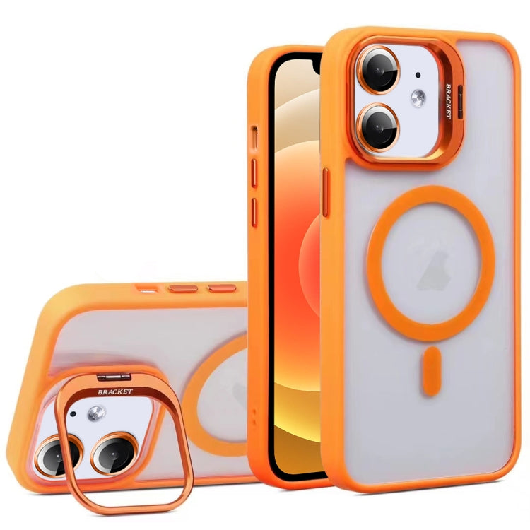 For iPhone 12 U1 Invisible Lens Holder Acrylic + TPU MagSafe Magnetic Phone Case