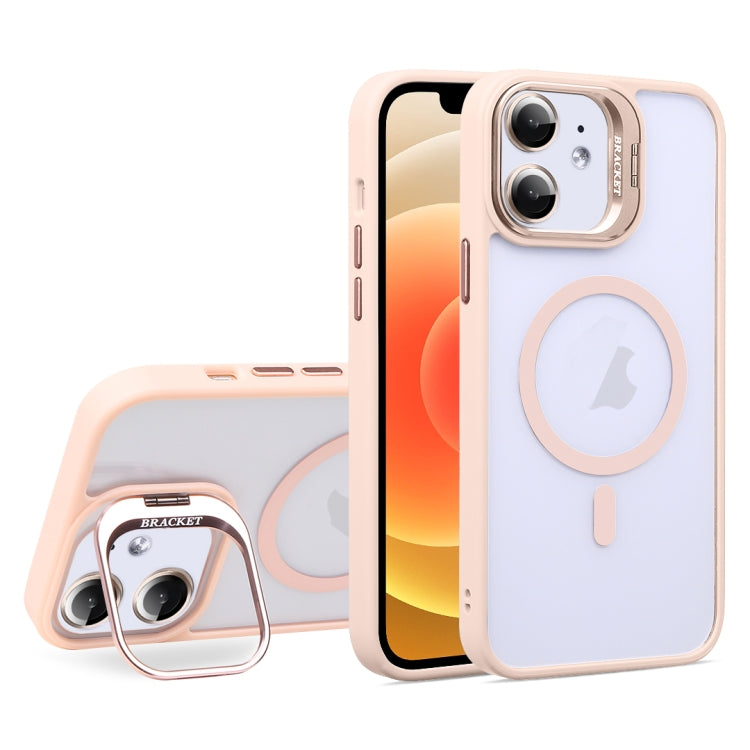 For iPhone 12 U1 Invisible Lens Holder Acrylic + TPU MagSafe Magnetic Phone Case
