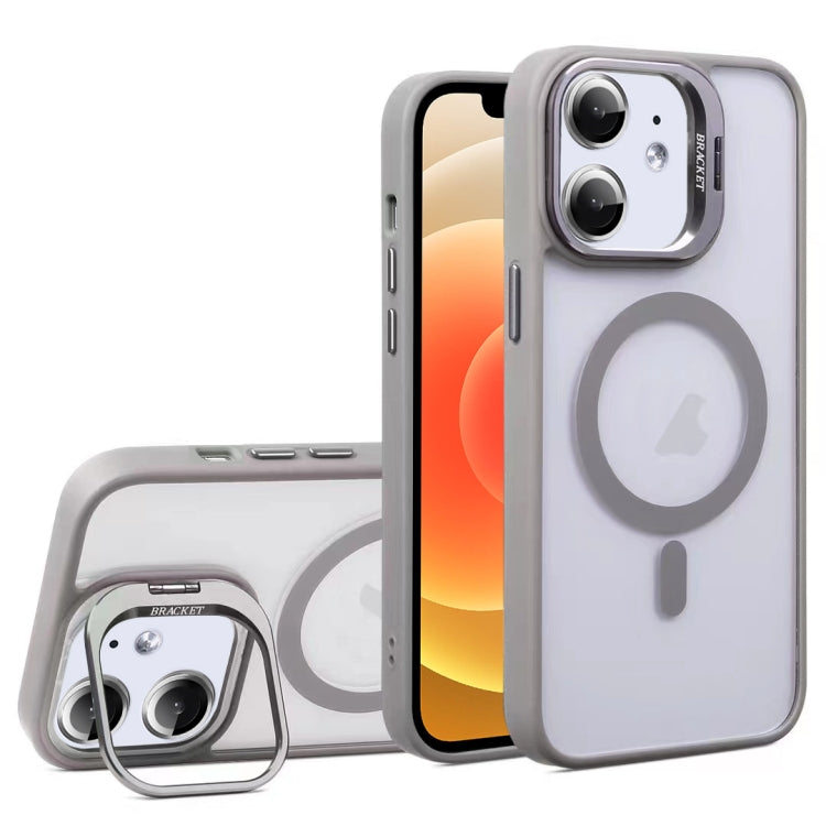 For iPhone 12 U1 Invisible Lens Holder Acrylic + TPU MagSafe Magnetic Phone Case
