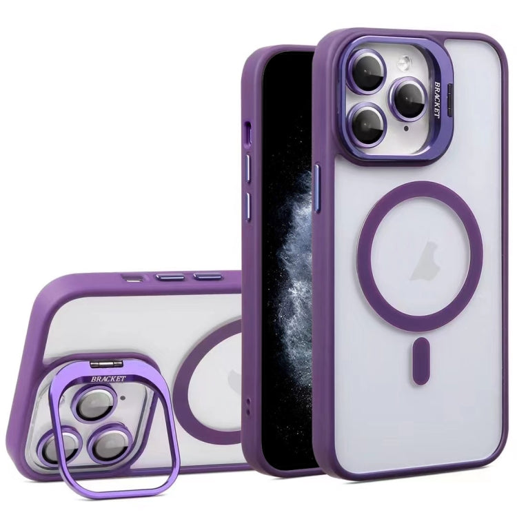 For iPhone 11 Pro Max U1 Invisible Lens Holder Acrylic + TPU MagSafe Magnetic Phone Case