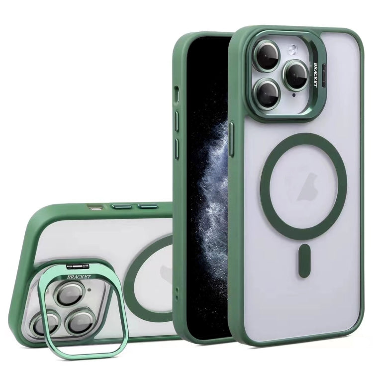 For iPhone 11 Pro Max U1 Invisible Lens Holder Acrylic + TPU MagSafe Magnetic Phone Case