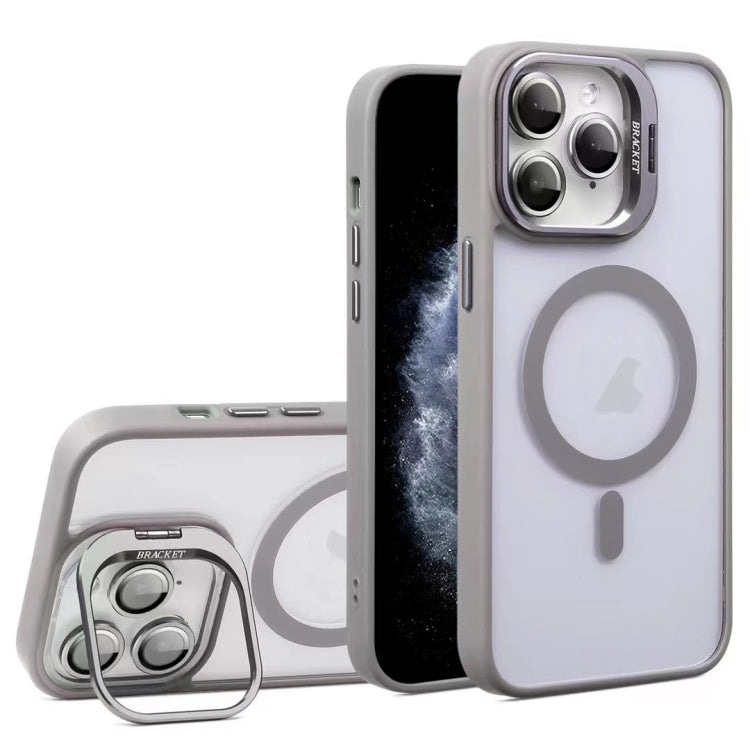 For iPhone 11 Pro Max U1 Invisible Lens Holder Acrylic + TPU MagSafe Magnetic Phone Case