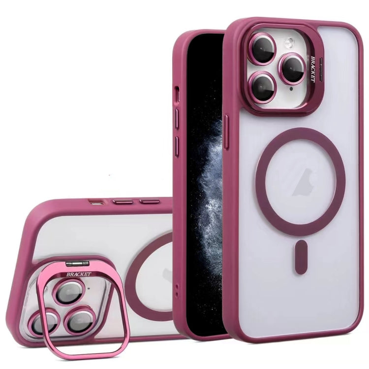 For iPhone 11 Pro Max U1 Invisible Lens Holder Acrylic + TPU MagSafe Magnetic Phone Case