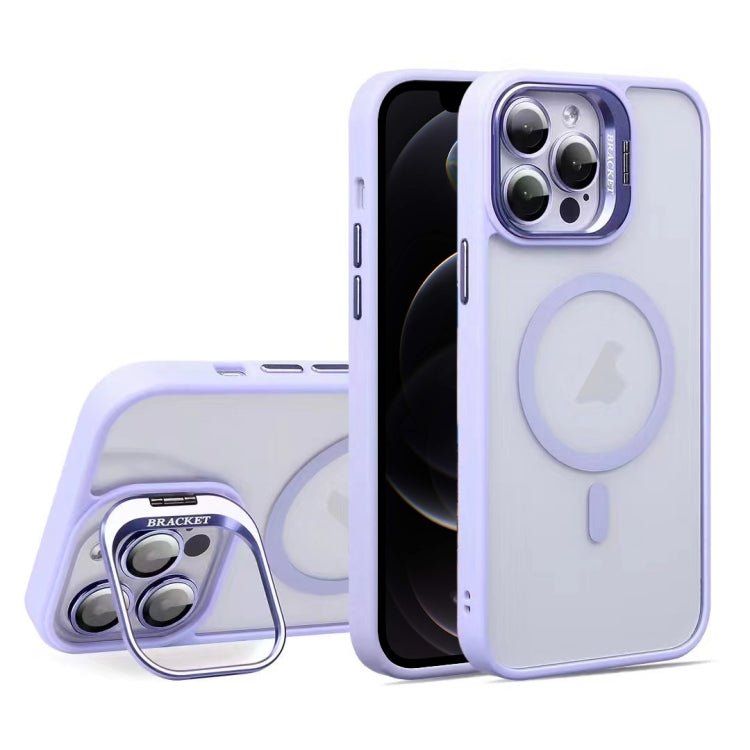 For iPhone 11 Pro Max U1 Invisible Lens Holder Acrylic + TPU MagSafe Magnetic Phone Case