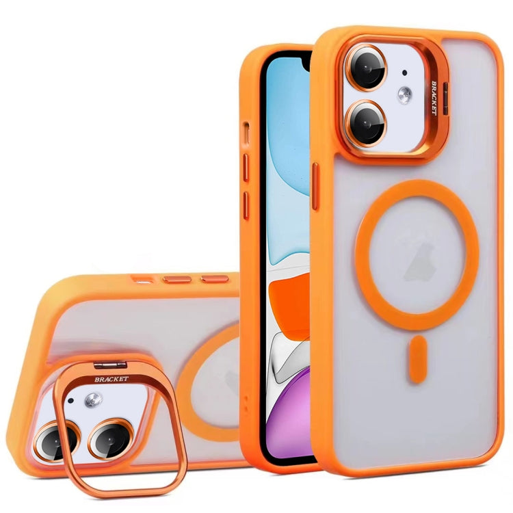 For iPhone 11 U1 Invisible Lens Holder Acrylic + TPU MagSafe Magnetic Phone Case