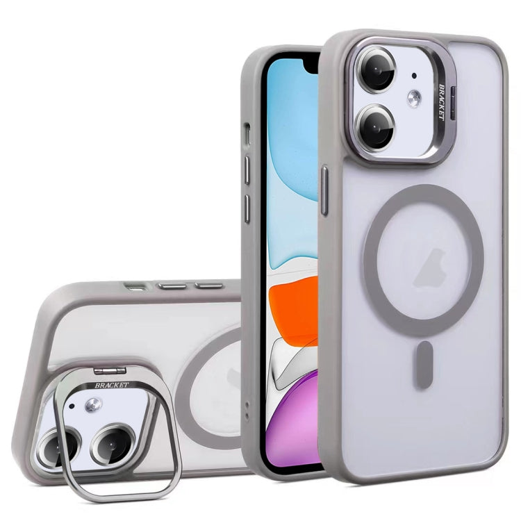 For iPhone 11 U1 Invisible Lens Holder Acrylic + TPU MagSafe Magnetic Phone Case