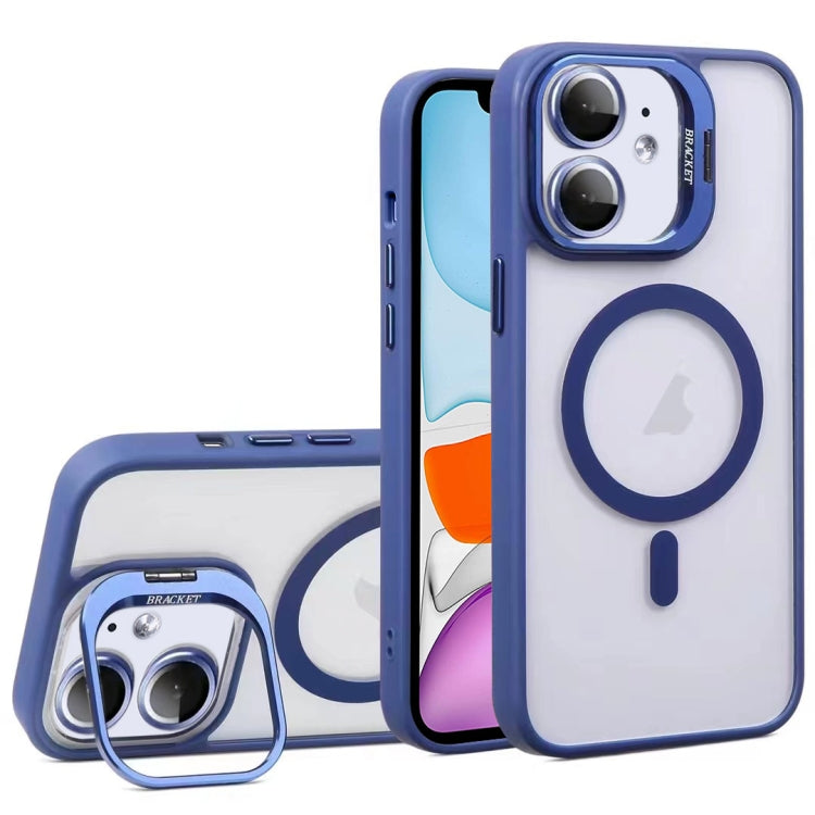 For iPhone 11 U1 Invisible Lens Holder Acrylic + TPU MagSafe Magnetic Phone Case