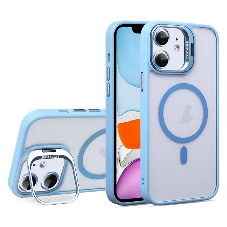 For iPhone 11 U1 Invisible Lens Holder Acrylic + TPU MagSafe Magnetic Phone Case