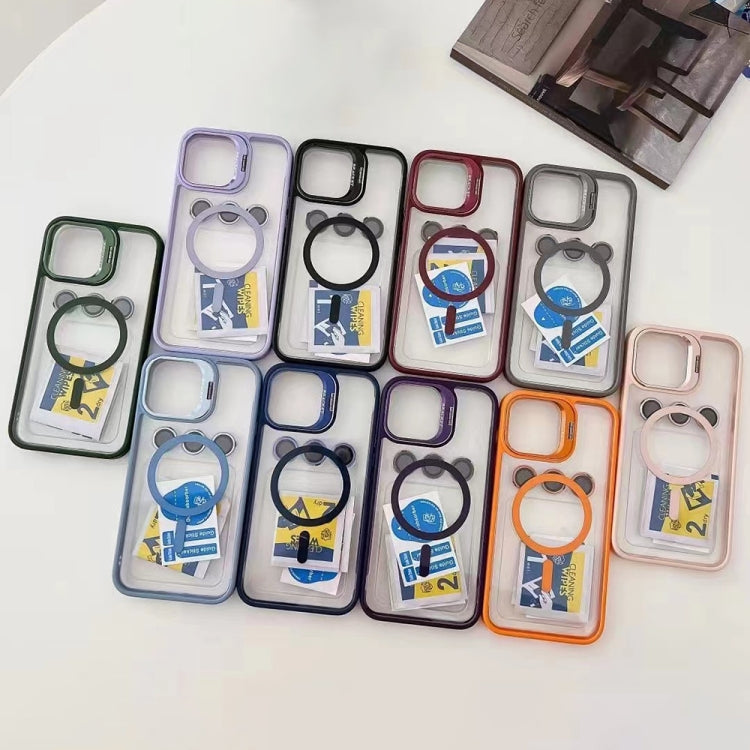 For iPhone 13 Pro U1 Invisible Lens Holder Acrylic + TPU MagSafe Magnetic Phone Case