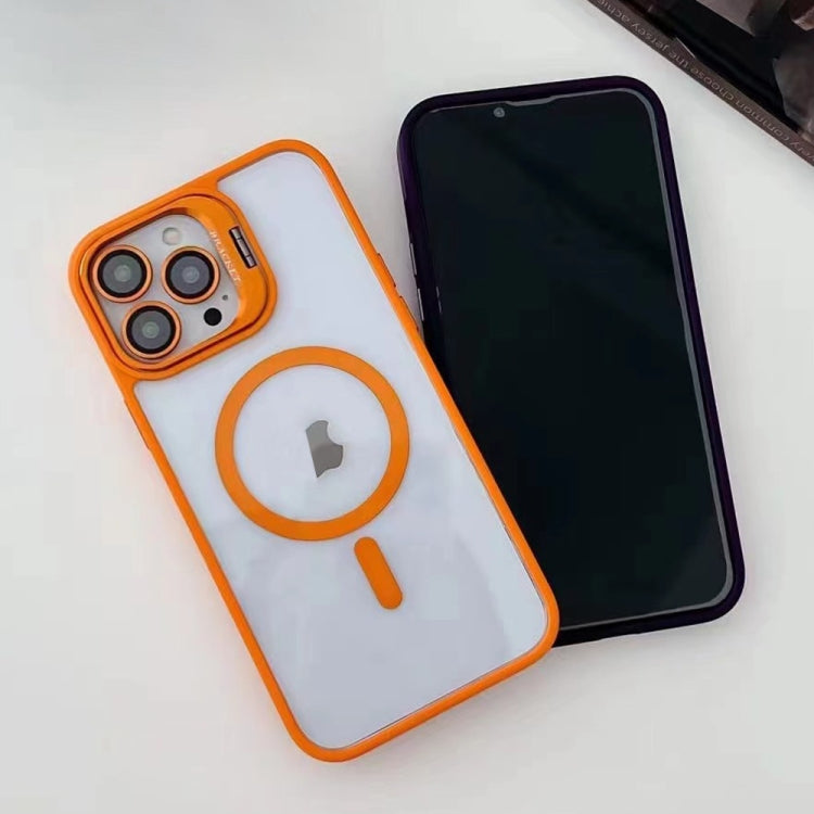 For iPhone 13 Pro U1 Invisible Lens Holder Acrylic + TPU MagSafe Magnetic Phone Case
