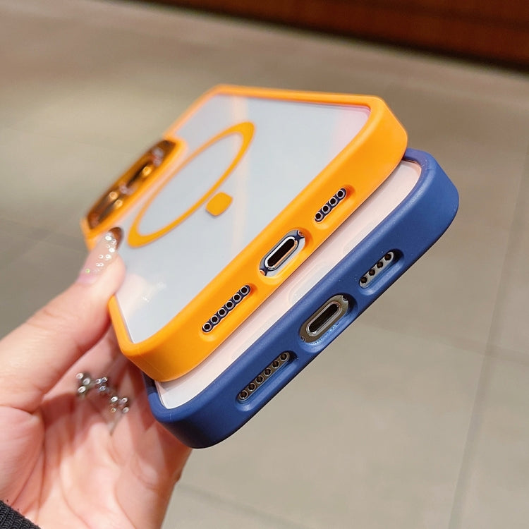 For iPhone 15 U1 Invisible Lens Holder Acrylic + TPU MagSafe Magnetic Phone Case