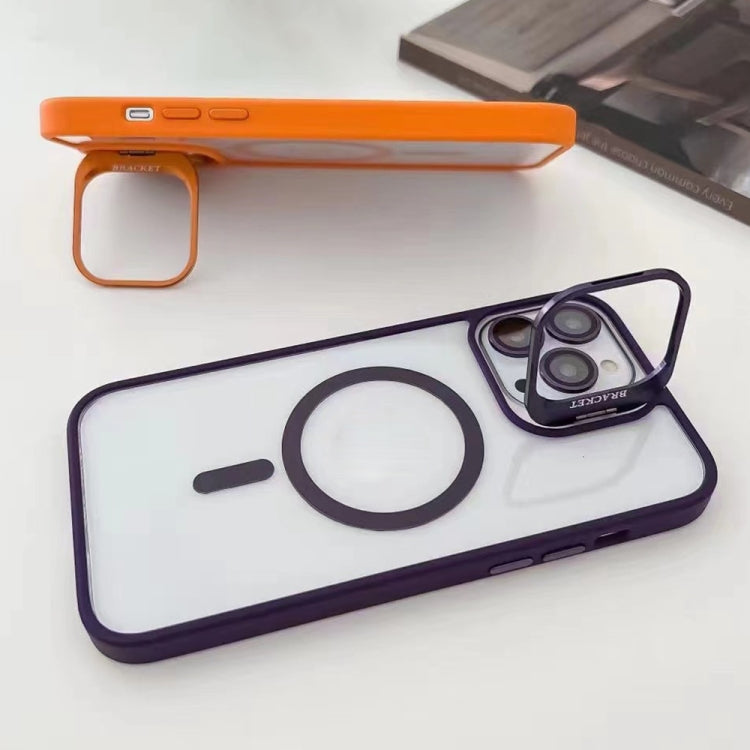 For iPhone 12 Pro Max U1 Invisible Lens Holder Acrylic + TPU MagSafe Magnetic Phone Case