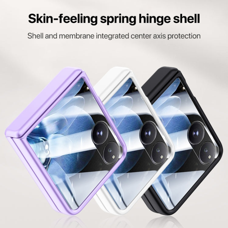 For Xiaomi Mix Flip Integrated Skin Feel Spring Hinge Phone Case