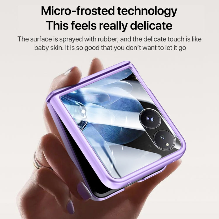 For Xiaomi Mix Flip Integrated Skin Feel Spring Hinge Phone Case
