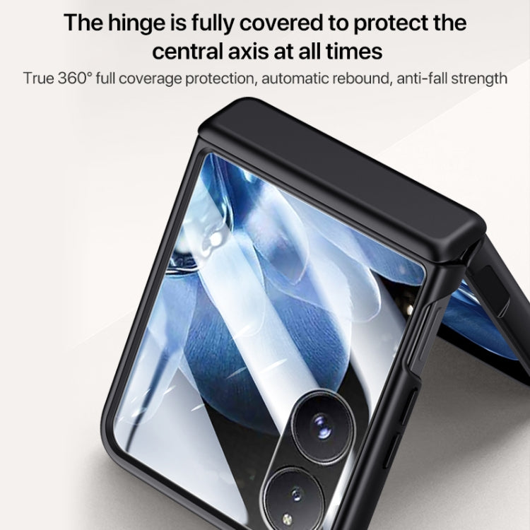 For Xiaomi Mix Flip Integrated Skin Feel Spring Hinge Phone Case