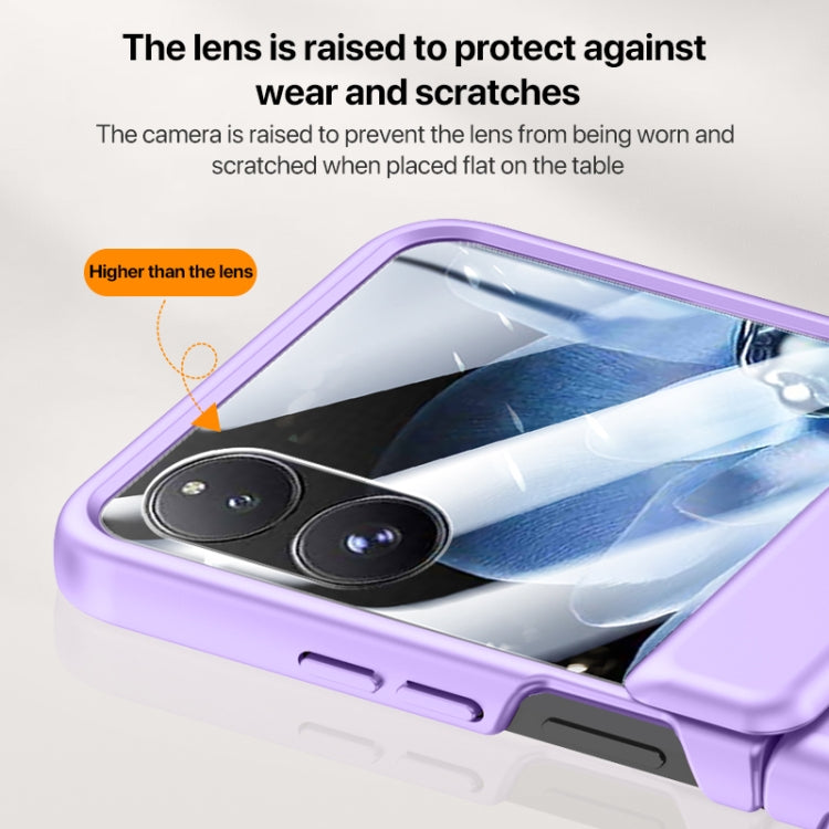 For Xiaomi Mix Flip Integrated Skin Feel Spring Hinge Phone Case