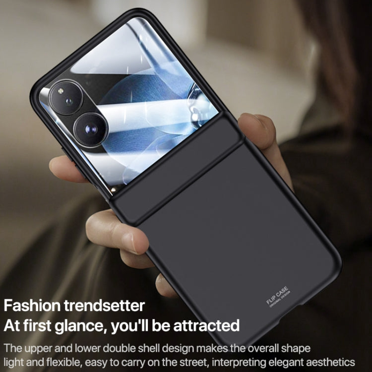 For Xiaomi Mix Flip Integrated Skin Feel Spring Hinge Phone Case