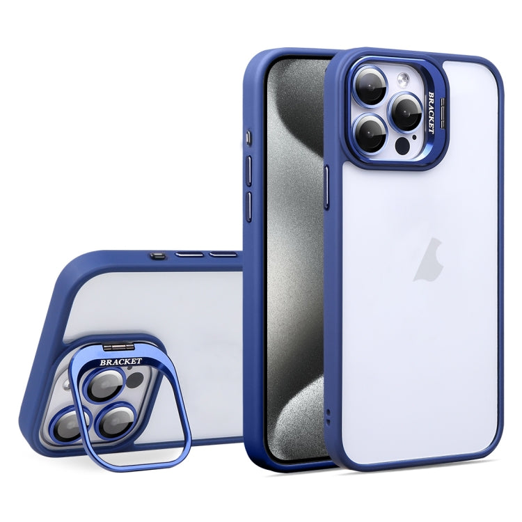 For iPhone 15 Pro Max U1 Invisible Lens Holder Acrylic + TPU Shockproof Phone Case