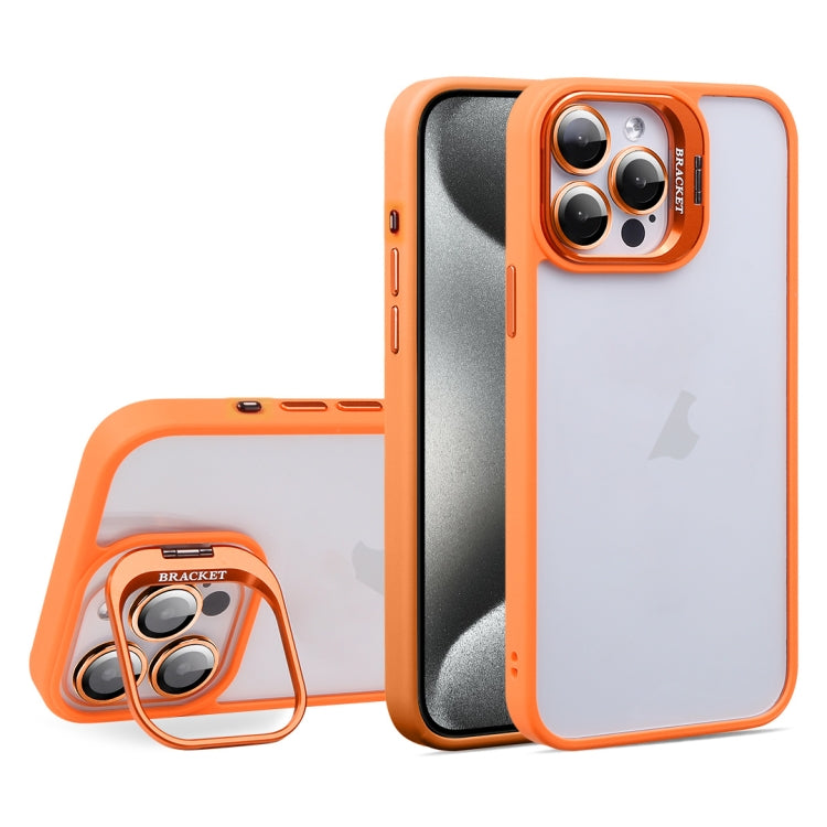For iPhone 15 Pro U1 Invisible Lens Holder Acrylic + TPU Shockproof Phone Case