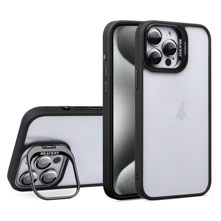 For iPhone 15 Pro U1 Invisible Lens Holder Acrylic + TPU Shockproof Phone Case