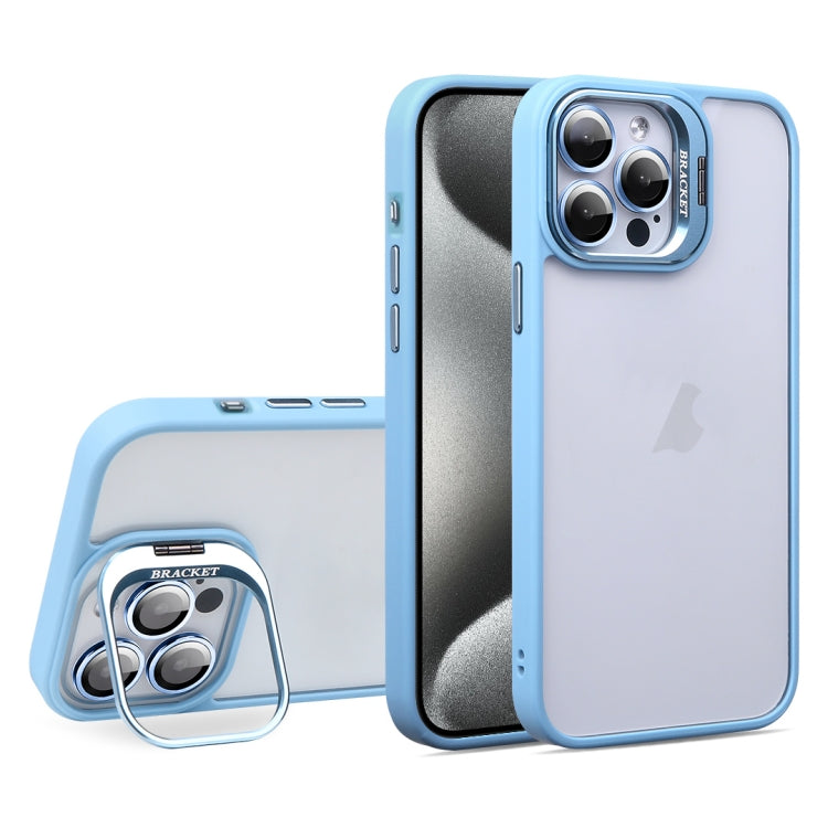 For iPhone 15 Pro U1 Invisible Lens Holder Acrylic + TPU Shockproof Phone Case