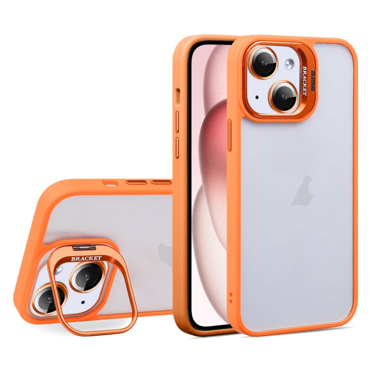 For iPhone 15 U1 Invisible Lens Holder Acrylic + TPU Shockproof Phone Case