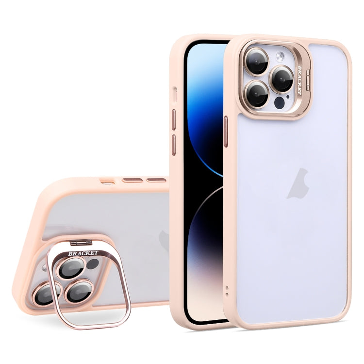 For iPhone 14 Pro Max U1 Invisible Lens Holder Acrylic + TPU Shockproof Phone Case