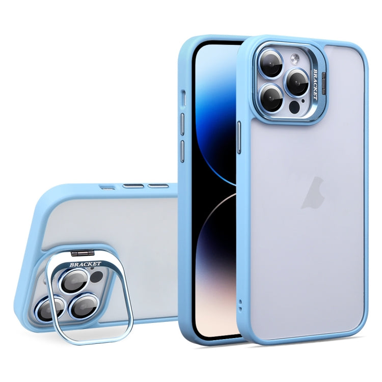 For iPhone 14 Pro Max U1 Invisible Lens Holder Acrylic + TPU Shockproof Phone Case