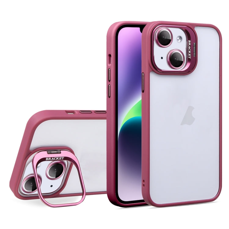 For iPhone 14 Plus U1 Invisible Lens Holder Acrylic + TPU Shockproof Phone Case