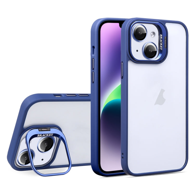 For iPhone 14 U1 Invisible Lens Holder Acrylic + TPU Shockproof Phone Case