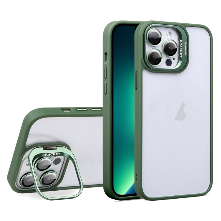 For iPhone 13 Pro Max U1 Invisible Lens Holder Acrylic + TPU Shockproof Phone Case