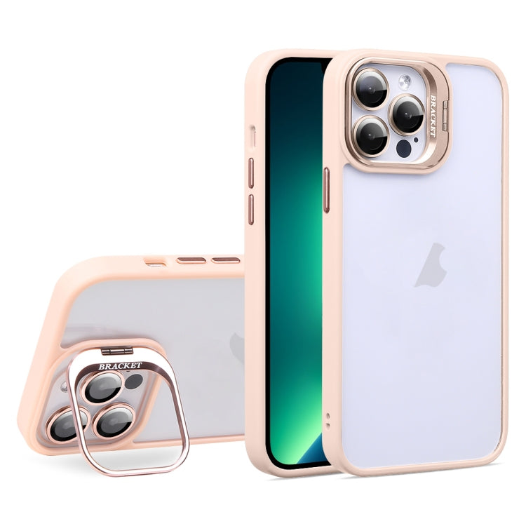 For iPhone 13 Pro Max U1 Invisible Lens Holder Acrylic + TPU Shockproof Phone Case