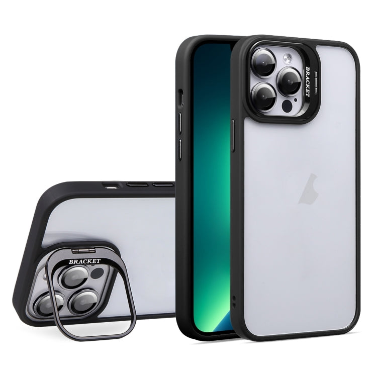 For iPhone 13 Pro Max U1 Invisible Lens Holder Acrylic + TPU Shockproof Phone Case