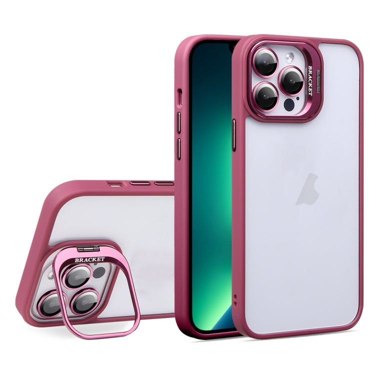 For iPhone 13 Pro Max U1 Invisible Lens Holder Acrylic + TPU Shockproof Phone Case